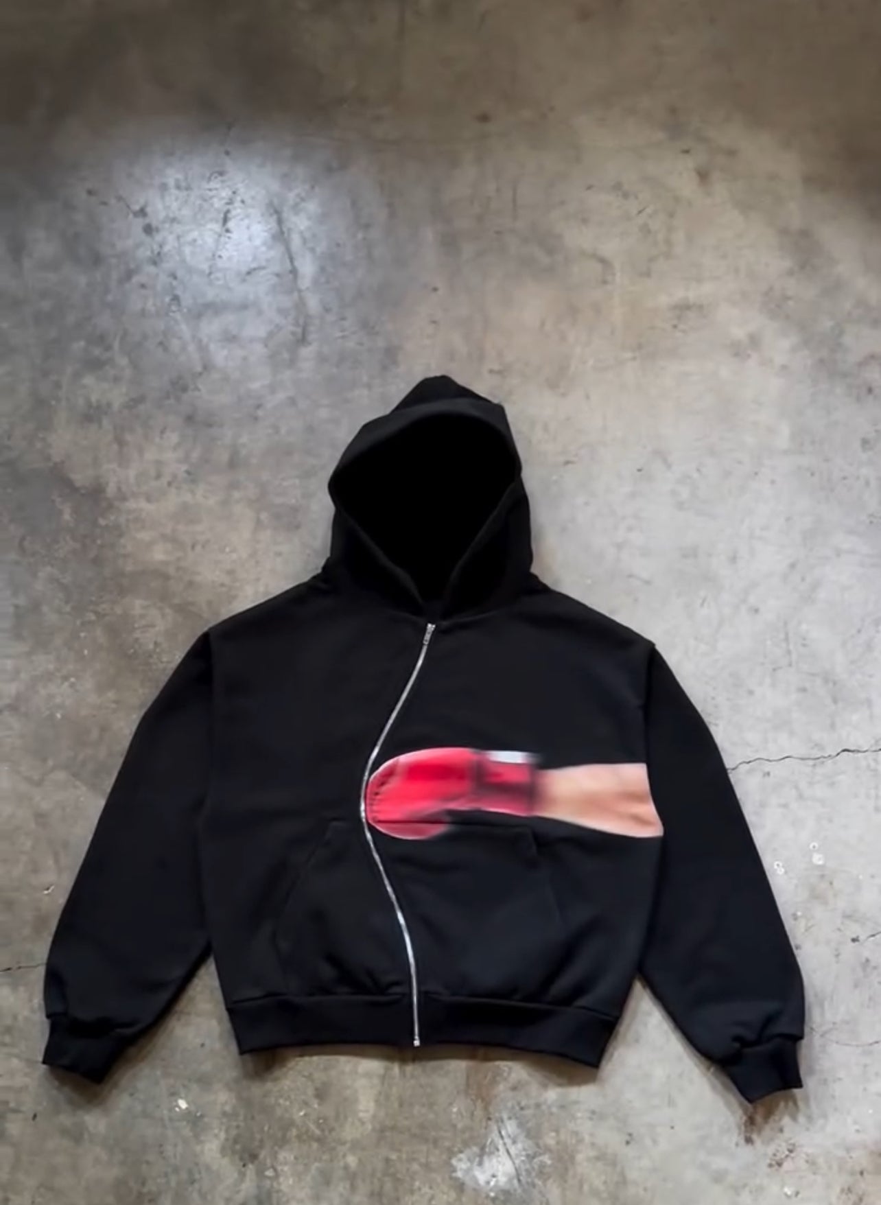 Graphic Punch Zip Up