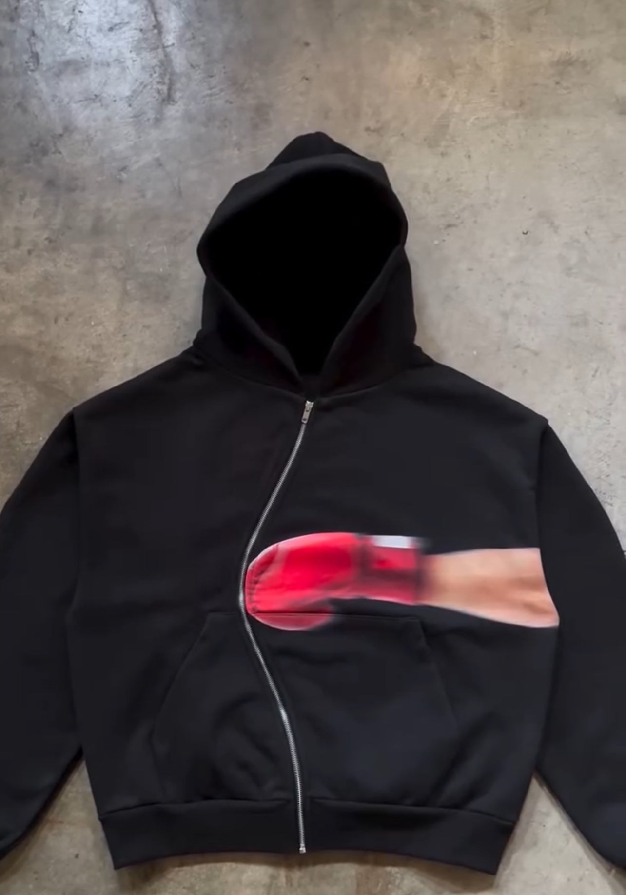 Graphic Punch Zip Up